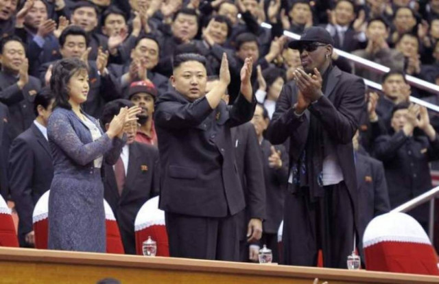 Ο Ντένις Ρόντμαν συνάντησε τον ηγέτη της Β. Κορέας