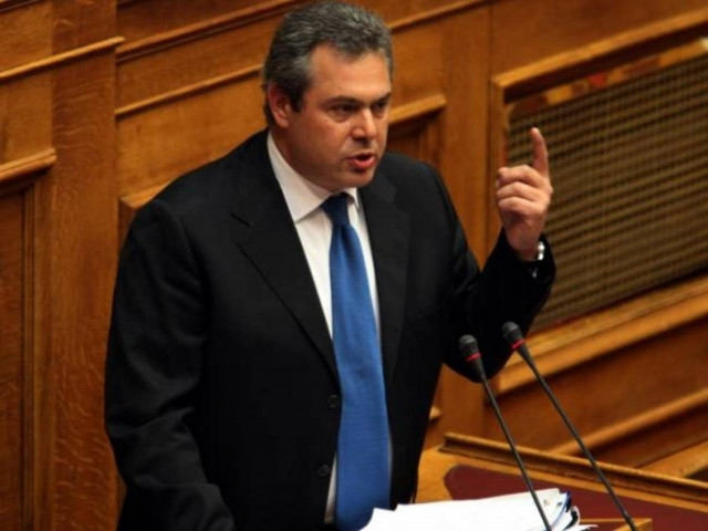 Π. Καμμένος: Κάλεσμα σε ΣΥΡΙΖΑ και ΚΚΕ για ενιαίο μέτωπο