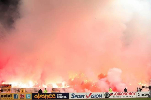 ΑΕΚ: Επεισόδια έξω από το Ολυμπιακό Στάδιο
