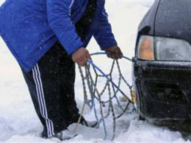 Κακοκαιρία σε Μακεδονία, Θεσσαλία, Στερεά - Πού χρειάζονται αλυσίδες