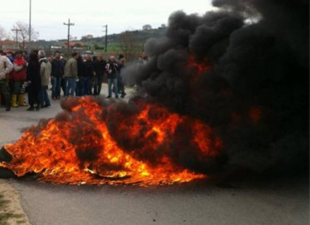 ΤΩΡΑ: Επεισόδια (ξανά) στην Ιερισσό