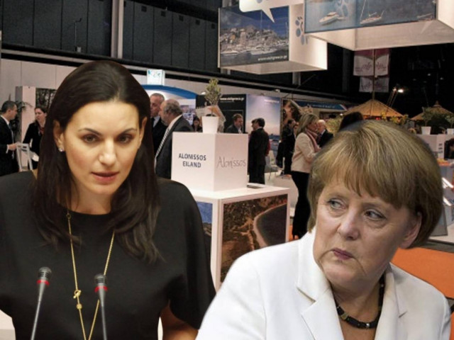 Η Όλγα Κεφαλογιάννη γύρισε την πλάτη στην Μέρκελ