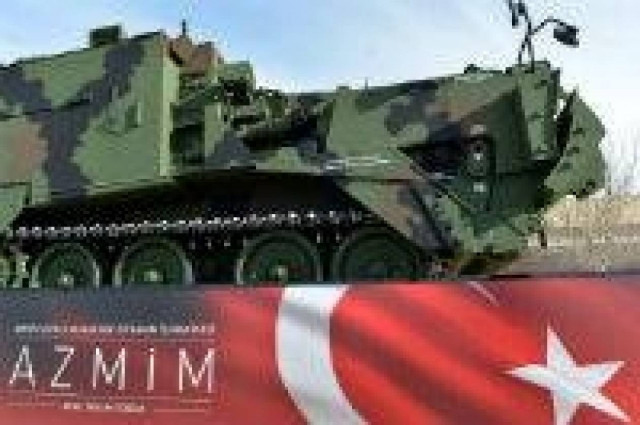 Εκπαίδευση των Τούρκων σε διάβαση υδατίνων κωλυμάτων