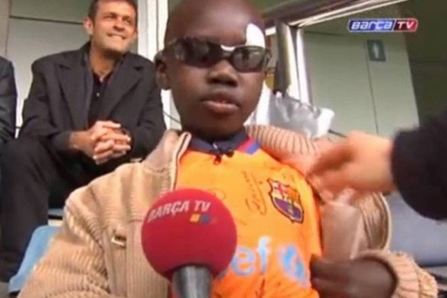 Συγκλονιστικό: Τυφλό αγόρι αναγνώρισε αμέσως τον Μέσι