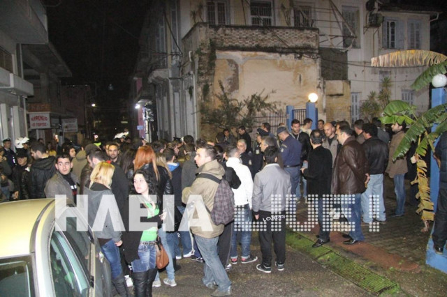 Βίντεο: Σπουδαστές του ΤΕΙ Πύργου έστησαν... μπλόκο στον Τζαβάρα