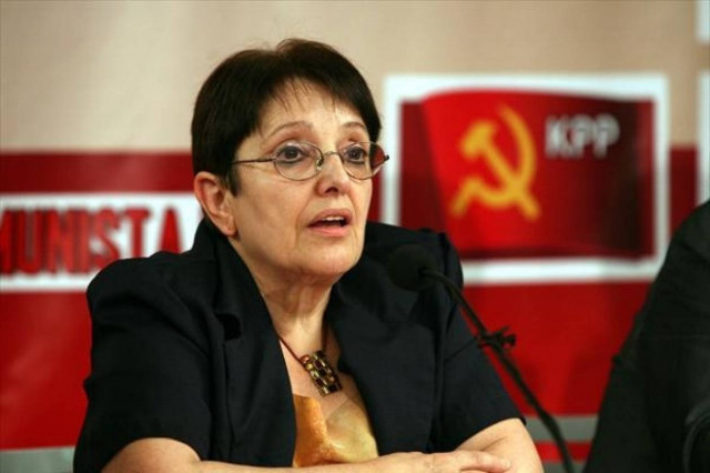 Στη Θράκη σήμερα η Αλέκα Παπαρήγα