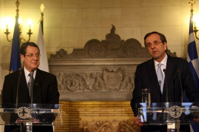 Σαμαράς – Αναστασιάδης: Κοινή Ευρωπαϊκή πολιτική για την ΑΟΖ
