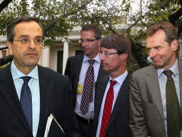 Κρίσιμη συνάντηση Σαμαρά – τρόικας