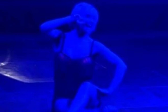 Παρουσιάστρια... χόρεψε για καλό σκοπό (Video)