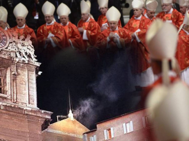 Μαύρος καπνός βγήκε από την Καπέλα Σιξτίνα