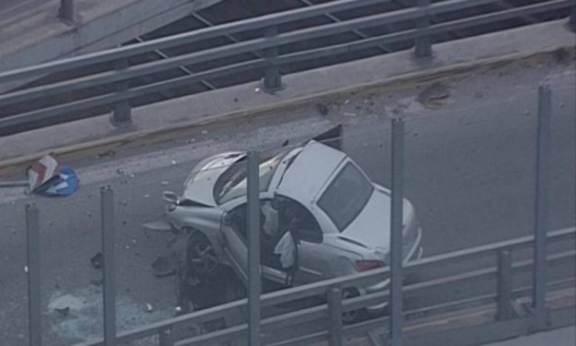 ΔΕΙΤΕ: Σοκαριστικό τροχαίο στο ΣΕΦ