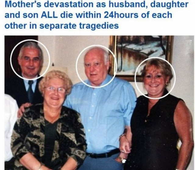 Τραγωδία: Έχασε κόρη, γιο και σύζυγο σ΄ ένα 24ωρο