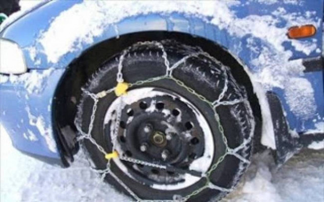Δείτε πού χρειάζονται αντιολισθητικές αλυσίδες