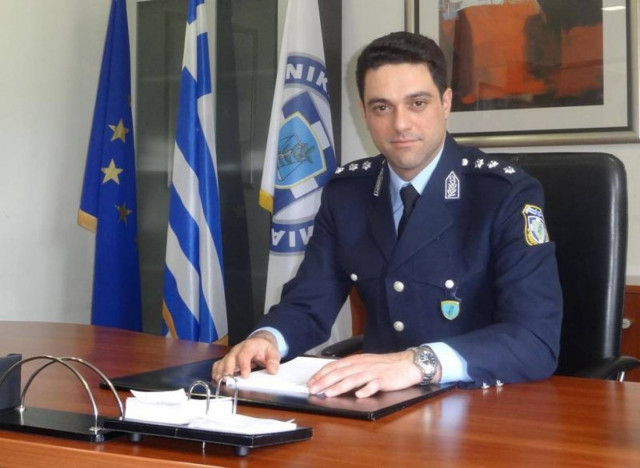 Ο Χρήστος Παρθένης εκπρόσωπος Τύπου της ΕΛ.ΑΣ.