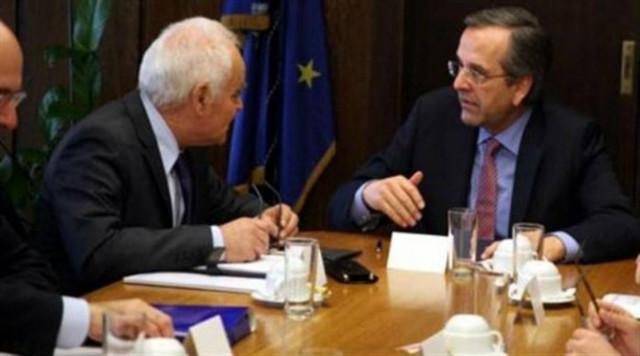 «Σφίγγα» ο Μανιτάκης μετά τη συνάντηση με το Σαμαρά