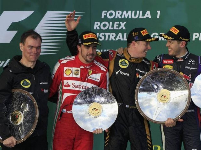 Θρίαμβος του Ραϊκόνεν στο πρώτο Γκραν Πρι της χρονιάς