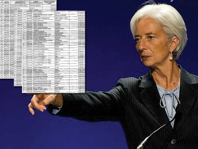 Λίστα Λαγκάρντ: Τα ονόματα και τα ποσά