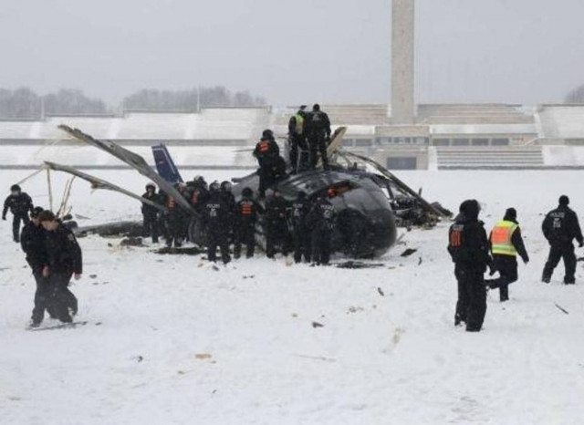 Συντριβή ελικοπτέρων στο Ολυμπιακό Στάδιο του Βερολίνου
