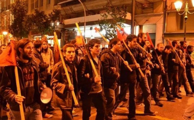 Πορεία αλληλεγγύης στον Κυπριακό λαό