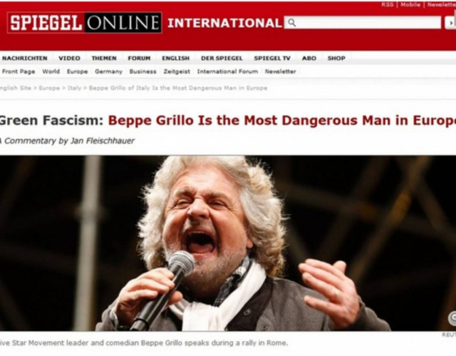 Der Spiegel: «Ο Γκρίλο είναι ο πιο επικίνδυνος άνθρωπος στην Ευρώπη»