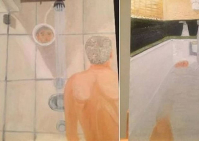 Δείτε τα έργα που ζωγράφισε ο Μπους