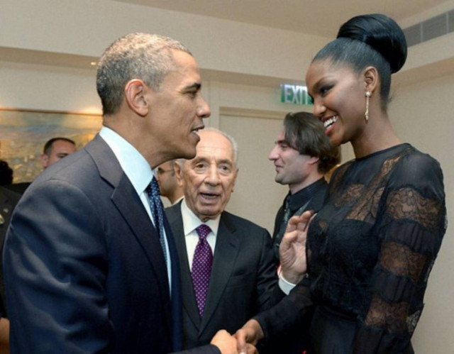 Δείτε την καλλονή από το Ισραήλ που ξεμυάλισε τον Ομπάμα!