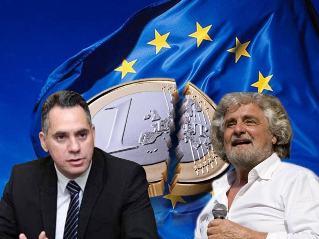 Κίνημα εξόδου από το ευρώ στον Νότο