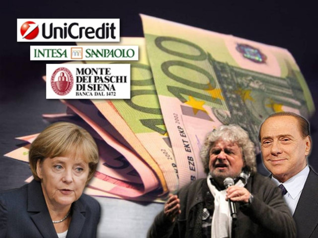 Το Βερολίνο επιτίθεται στις ιταλικές τράπεζες