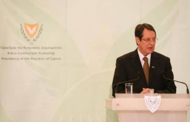 Επιστολή του Αναστασιάδη στον Πούτιν