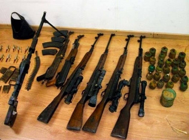 Κατέσχεσαν όπλα στα σύνορα Τουρκίας- Συρίας