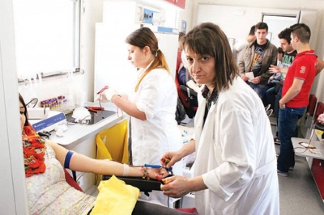 Μαθητές μειονοτικού λυκείου αιμοδότησαν για τον συνάνθρωπο