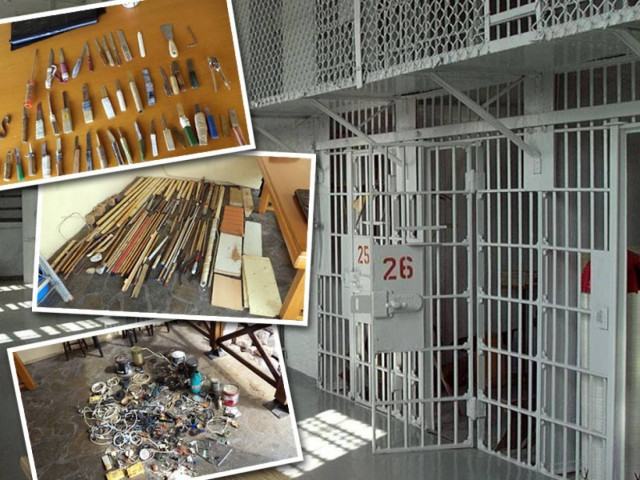 Σε ψευδοροφή κελιού το σχέδιο απόδρασης από τις φυλακές Τρικάλων