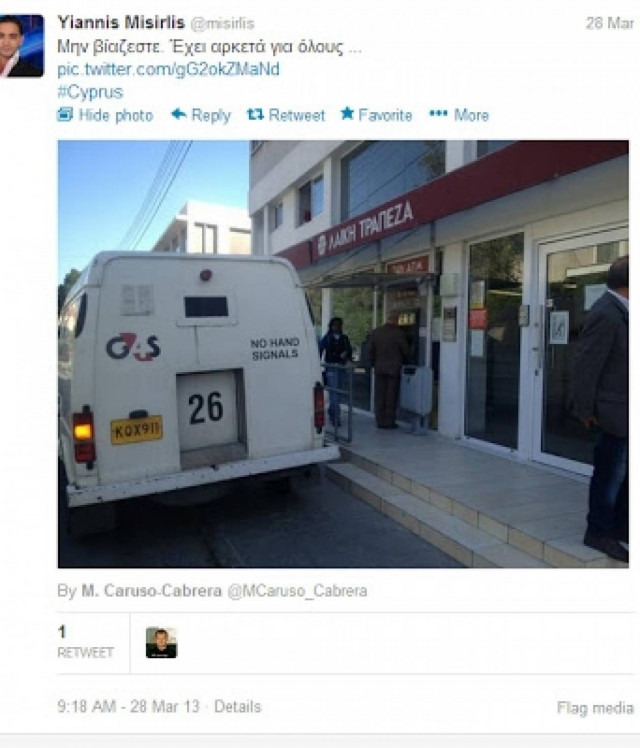 Προκλητικές αναρτήσεις στο twitter του γαμπρού του Ν. Αναστασιάδη