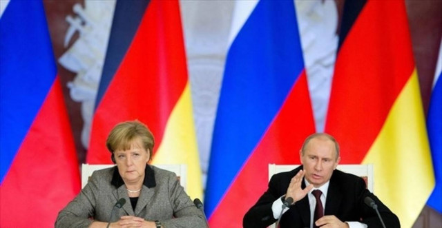 Τηλεφωνική επικοινωνία Πούτιν - Μέρκελ