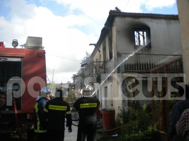 Εξαμελής οικογένεια έμεινε χωρίς σπίτι – Φωτιά κατέστρεψε τα πάντα