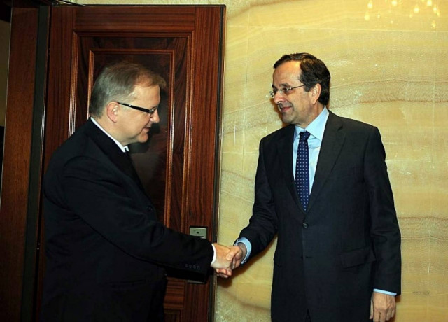 Συνάντηση Σαμαρά με τον Όλι Ρεν