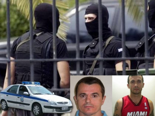 Στις έρευνες για την σύλληψη των δραπετών και η αντιτρομοκρατική