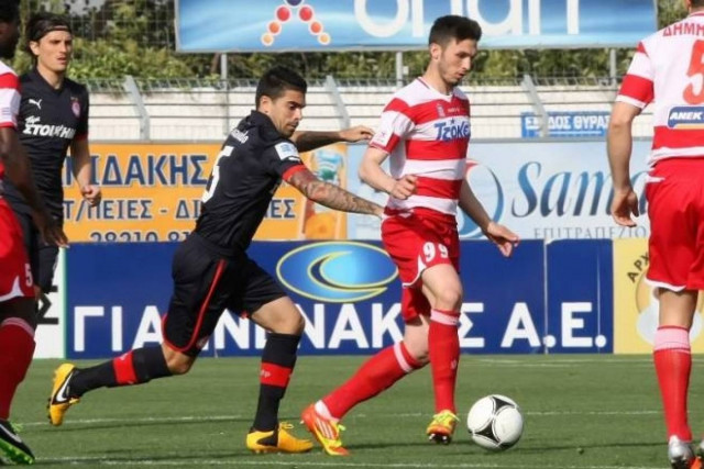 Περίπατος και 0-4 για τον Ολυμπιακό στα Χανιά