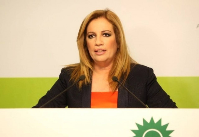 Φ.Γεννηματά:Ο λαϊκισμός του Τσίπρα τρέχει με ιλιγγιώδη ταχύτητα