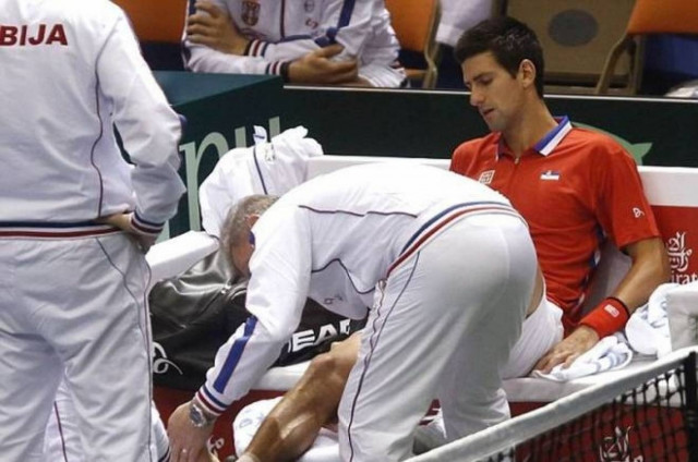 Ο σκληρός τραυματισμός που έκανε τον Τζόκοβιτς να κλάψει (Video)