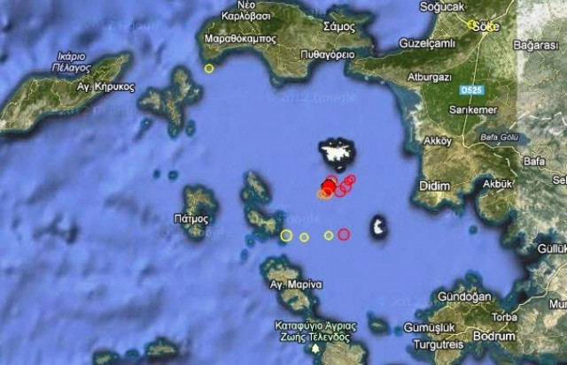 Σεισμός 3,2 Ρίχτερ στο Αγαθονήσι