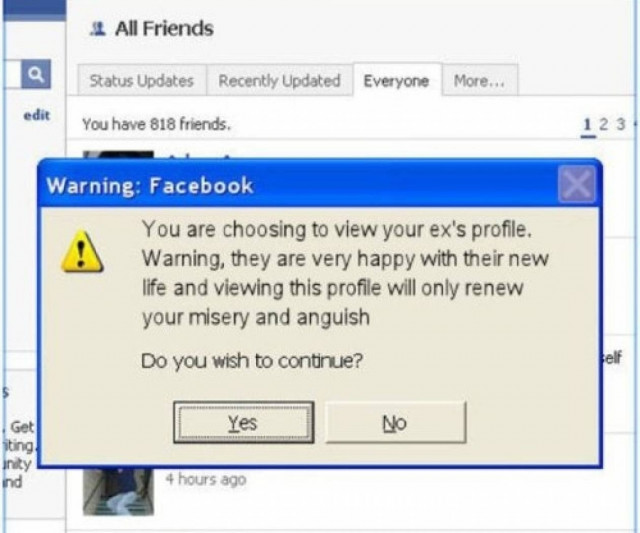 Πώς να σπάσετε τα νεύρα του/της πρώην σας στο Facebook!