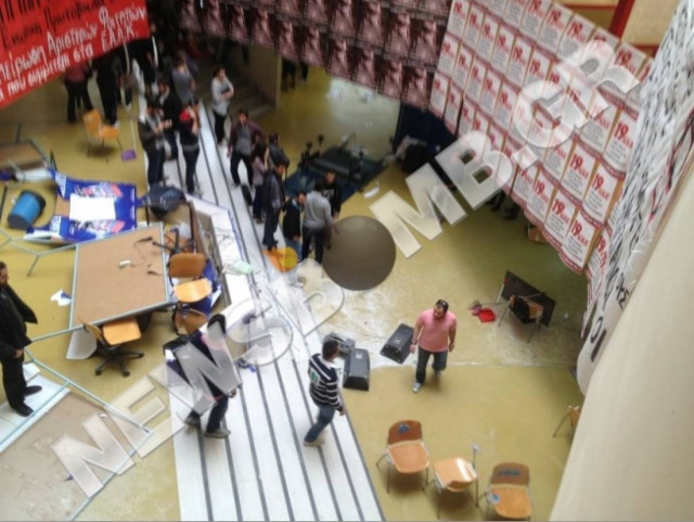 Φωτό+video από την δολοφονική επίθεση στο ΠΑ. ΠΕΙ.