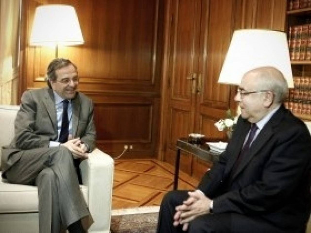 Συνάντηση Σαμαρά-Ομήρου στην Αθήνα