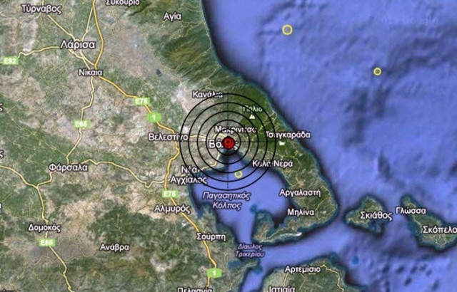 «Κουνήθηκε» ο Βόλος με... 2,8 Ρίχτερ!