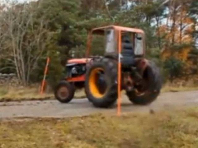 Ηλεία: Απίστευτη καταδίωξη μεθυσμένου οδηγού τρακτέρ πάνω στην Εθνική