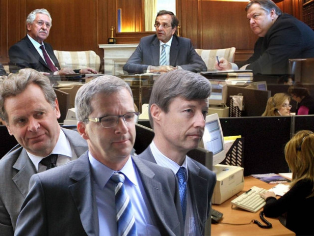 Η τρόικα προστάζει, η τρόικα εσωτερικού απολύει 15.000 δημοσίους