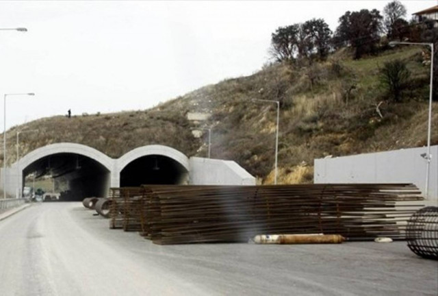 Κλειστός από Δευτέρα ο ένας κλάδος της σήραγγας Ραψομάτη