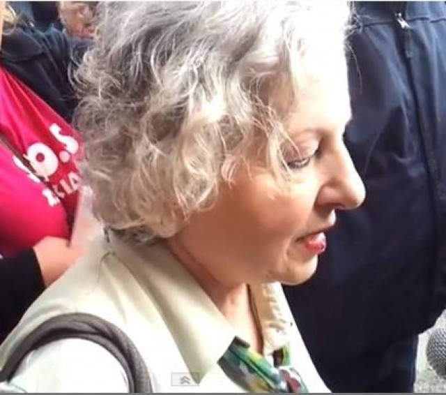 Βίντεο: Στο αστυνομικό μέγαρο Θεσσαλονίκης η Ελένη Γερασιμίδου