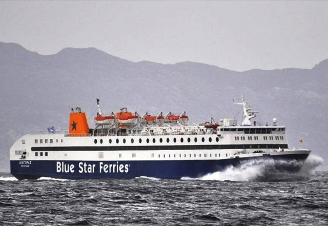 Δεν κατέφερε να προσεγγίσει την Κάλυμνο ο «Διαγόρας»